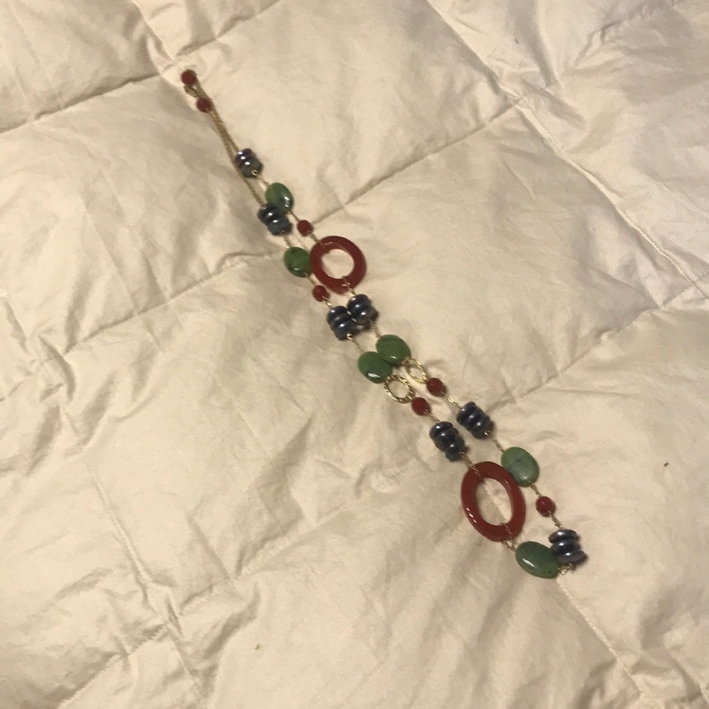 14.5” chunky bead necklace